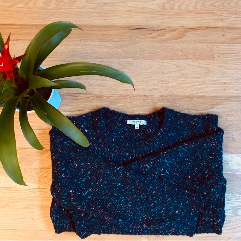 Madewell Rainbow Wool Sweater